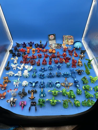 Bakugan Lot Of 95 Brawlers Plus Cards Vintage And Rares
