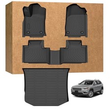 Jeep Grand Cherokee 2016-2022 TPE Waterproof Non-Slip All Weather Floor Mats 