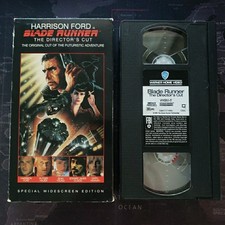Blade Runner - The Director's Cut VHS, 1993,  Widescreen Edition
