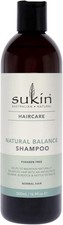 Sukin Natural Balance Shampoo 500ml - maintains naturally balanced hair - with 11.12 per litre