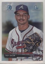 2017 Bowman Draft Chrome Refractor Troy Bacon #BDC-93 9gy