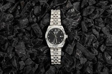#5 IceTime Jubilee 41mm Steel Men's Watch 0.10ct Diamonds $1 START🔥