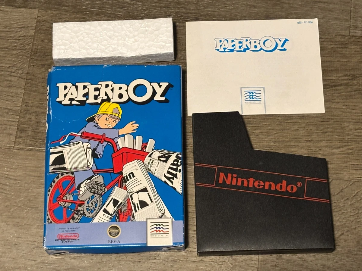 Nintendo NES Paperboy Video Games for sale - eBay