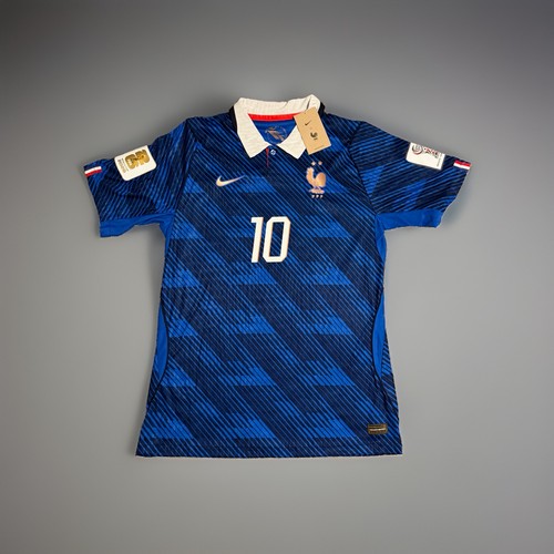 2026  Kylian Mbappe Nike France World Cup Home Jersey “Player Version” Size L