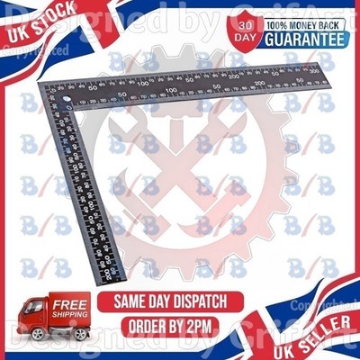 12'' x 8'' DACHSPARREN SET QUADRATISCH STARK METALL METRISCH IMPERIAL DOPPELMARKIERUNGEN