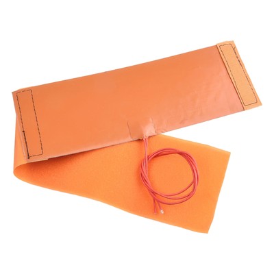 Element Silikon Flaschenheizung Flexible Heizkissen Matte 10x30cm-12V/240W