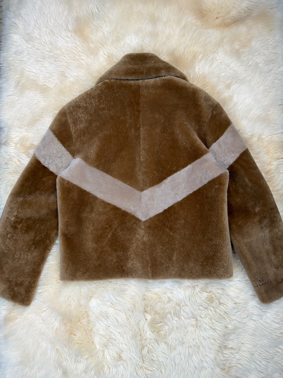 Sandro Shearling Fur Jacket - image 2