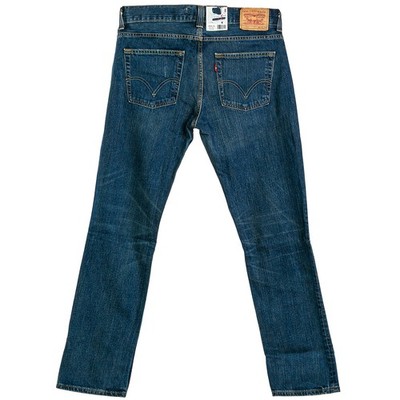 Levi's Jeans Hose Blau Slim Straight Z Hose 511 Herren W38 L34 Levis Jeanshose