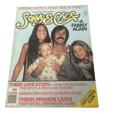 Sonny And Cher Ideal Magazine Family Again 1977