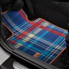 Genuine Mini Carpeted Floor Mats - Speedwell Blue - Rear 51-47-2-354-178