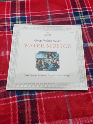 George Frederick Handel - Water Musick - Archiv Production (1965) 12'' LP