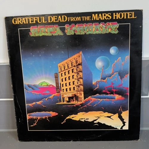 GRATEFUL DEAD - FROM THE MARS HOTEL 1974 UK 1st VINYL LP K59302 A1/B1 EX/ G