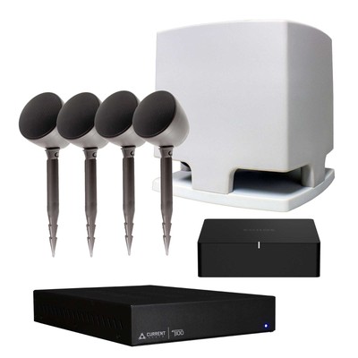 Sonos Port + Current Audio Amp + 4 Landscape Speakers + Subwoofer