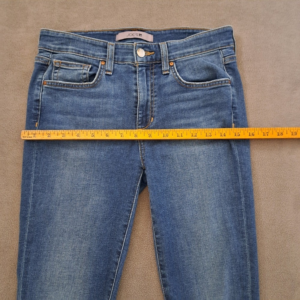 Joe's Jeans Womens 27 (4) The Icon Skinny Ankle Denim Blue Classic Feminine EUC