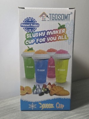 Frozen Magic Slushy Maker Squeeze Cup - Green - New in Box