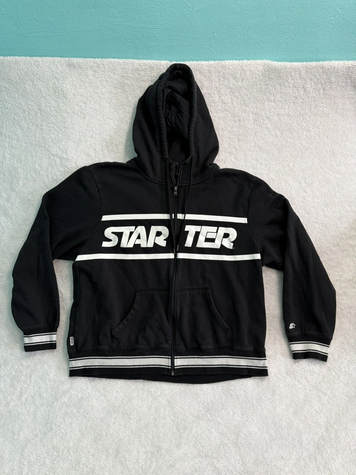 Vintage Starter Full Zip Mens CXL Sweatshirt Retro Sportswear Y2k Fall Fashion image 1