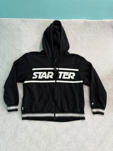 Vintage Starter Full Zip Mens CXL Sweatshirt Retro Sportswear Y2k Fall Fashion video thumbnail