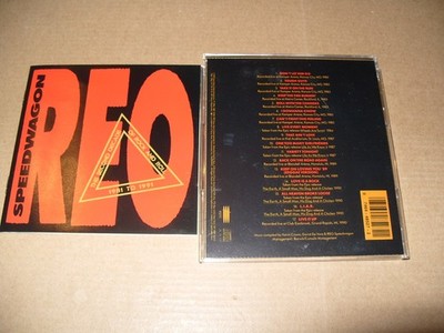 REO Speedwagon   The Second Decade Of Rock And Roll 1981 To 1991 CD + INLAYS EX+