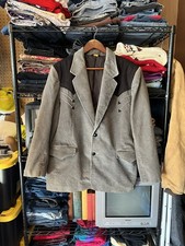 Pioneer Wear Jacket Western Blazer Cowboy Coat Vintage Corduroy Mens Size 44