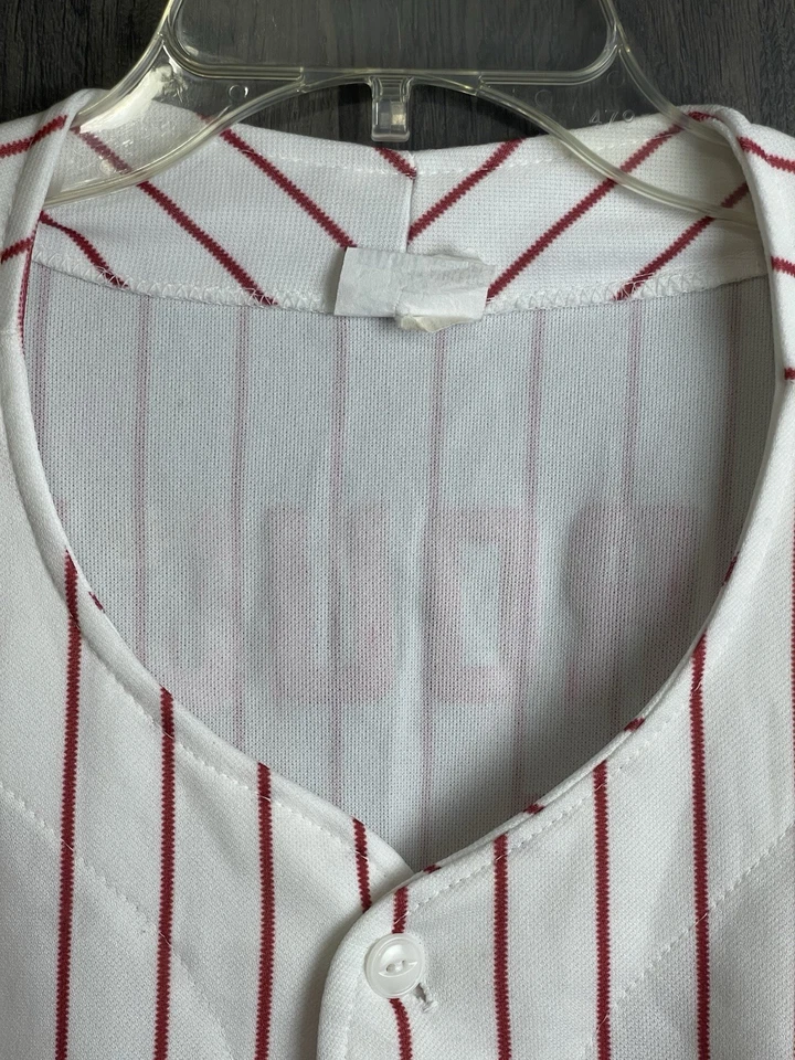 Camiseta de béisbol College of Charleston Cougars #48 Proulx abotonada adulto 2XL Foto 3 de 4