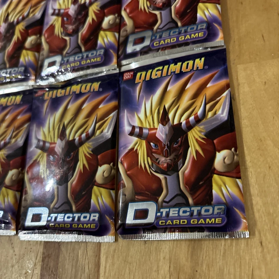 Digimon D-Tector NEW 8 Sealed Blister Pack S BANDAI 2002 - (RARE) READ - Image 3 of 4