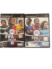 Fifa Soccer 07 and 08 Sony PlayStation 2 2008 has no manual tested