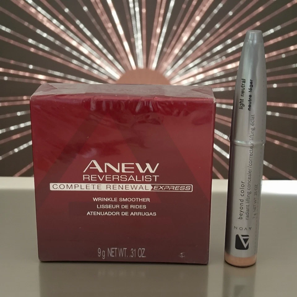 Sealed Avon Anew Reversalist Complete Renewal Express Wrinkle Smoother 0.31 oz - image 3 of 4