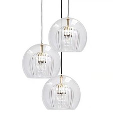 Nordic minimalist glass jellyfish chandelier bar bedroom bedside pendant light