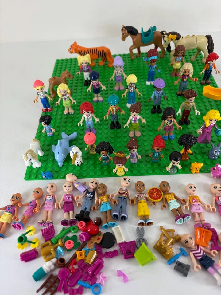 Lot Of 55 Lego Friends Mini Figures Disney Princess & Pets - Image 4 of 4