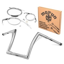 12 Ape Hanger Handlebar Cable Non ABS Brake Clutch for Harley Softail 2007-2014