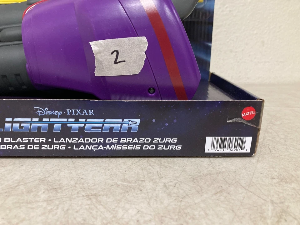 Disney Mattel Pixar Lightyear Zurg Arm Blaster Toy Figure Roleplay Space Gun # 2 - Image 2 of 4