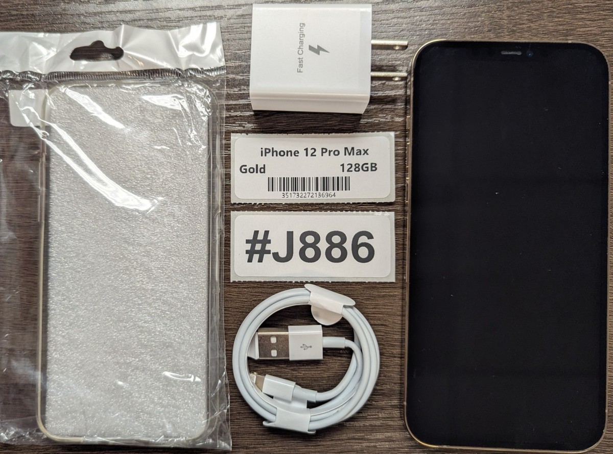 Apple iPhone 12 Pro Max 128GB Gold (Unlocked) - Read Seller Notes