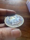 🌈 1891 $1 Morgan Silver Dollar🌈Rainbow naturally toned. #4