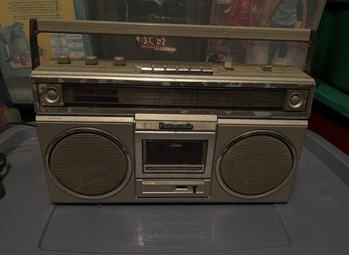Rare Retro Panasonic Rx 5010 AM/FM Cassette Recorder Boombox For Parts Read