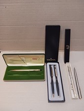 Vintage Pen/Pencil Lot 10K Gold Cross, Garland, Sheaffer, Parker 5 Total