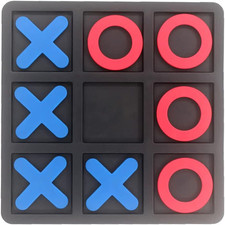 Tic Tac Toe Board Game, Tic Tac Toe Family Game, Classic Board Game, Portable