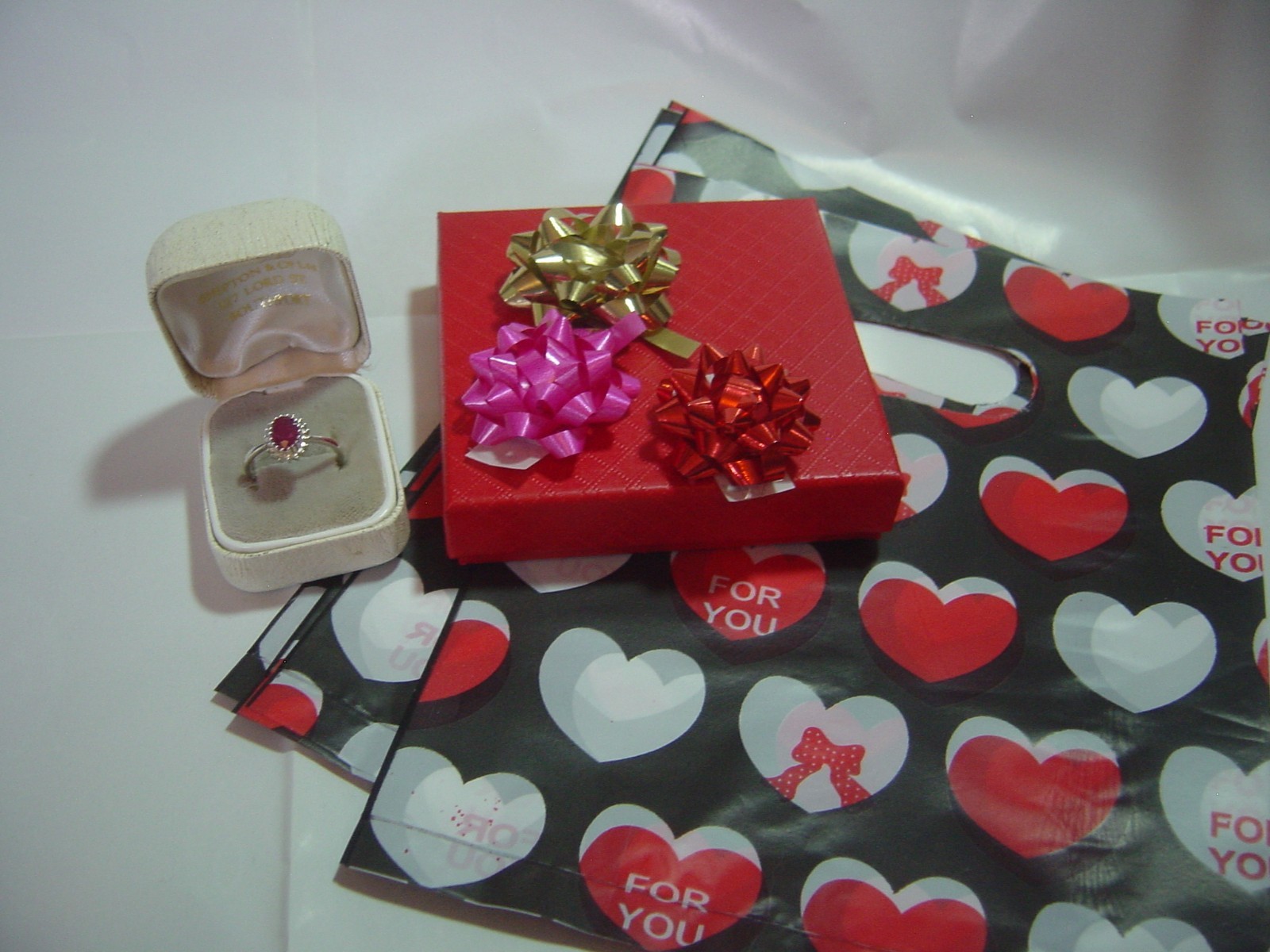 superb solid silver vintage ring lovley genuine n… - image 1