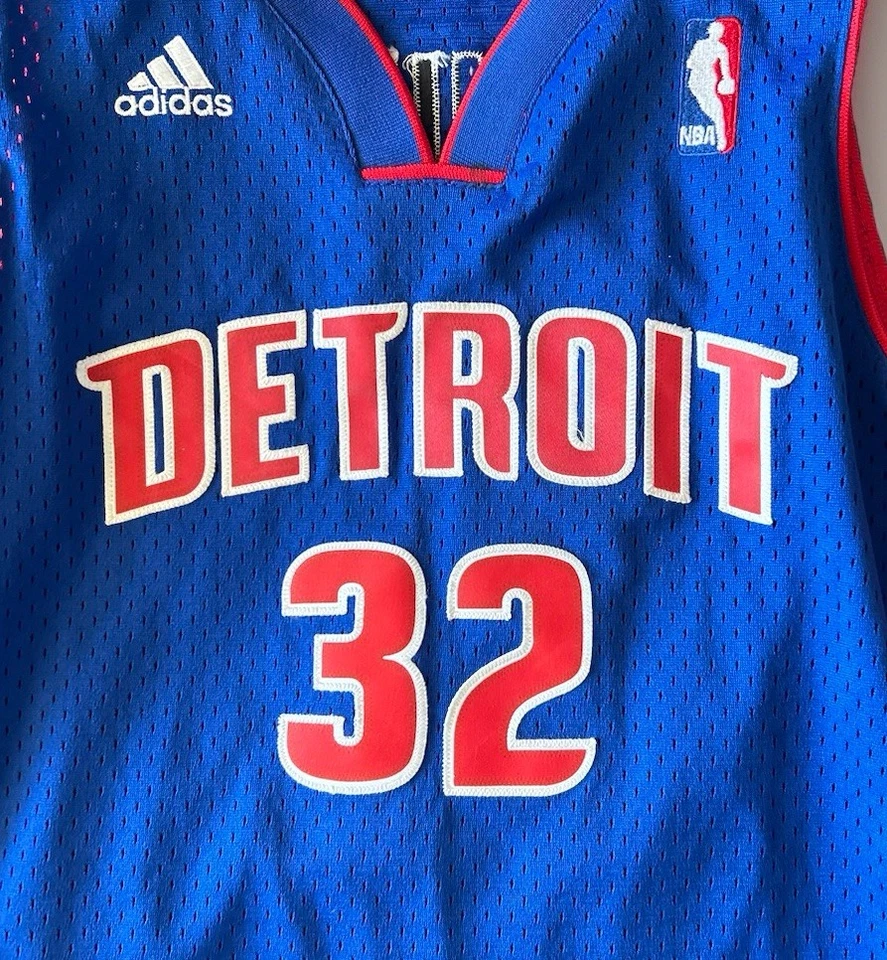 Adidas Detroit Pistons Richard Hamilton Away Jersey - Boys Medium 10-12 - Image 2 of 4