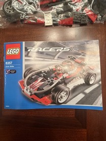 LEGO 2003 Racers 8357 Zonic Strike Pull-Back Car 100% Complete w/Instructions