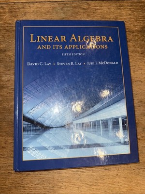 Linear Algebra and Its Applications - Hardcover -CLEAN  GOOD +
