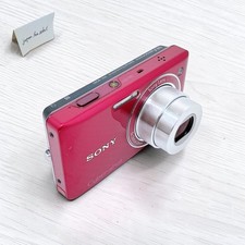 Sony Cyber Shot DSC-W380 Red Digital Camera 14.1MP 5x Zoom HD Video Japanese