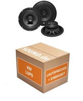 Lautsprecher Boxen Einbaupaket Heck Hifonics VX62 Passend FüR VW Lupo | 2X Tief-