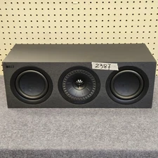 KEF Q250c Center Channel Speaker (Satin Black) (Used, No Grille, No Box) c#2378