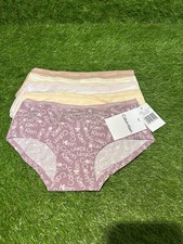 Calvin Klein Womens Briefs Underwear Panties Size L 10/12 Assorted Colors 6 Pack