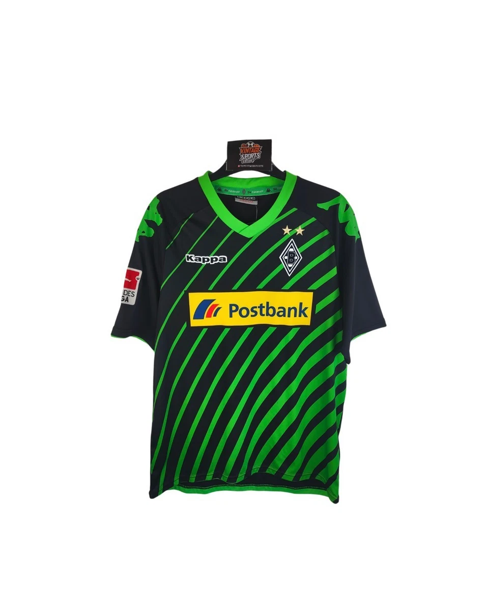 Maillot Vintage Borussia Mönchengladbach Années 80 – Extérieur Bleu, N°2, Porté Match, Taille M (Adidas)