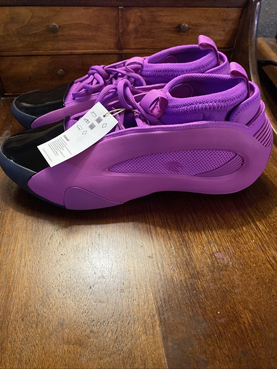 Adidas Harden Volume 8 Purple Burst Sneakers Mens Size 10 | eBay