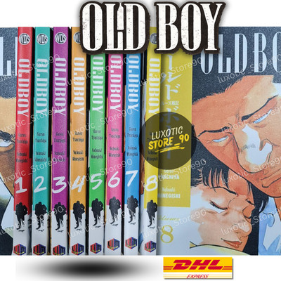 少年漫画 USA@ Old Boy Manga Volume 1-8 END Complete Set English Version Comic