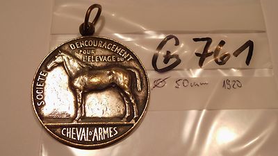 Orden Belgien Societe Dencouracement Pour L´Elevage Cheval d Armes 1920 (g761)