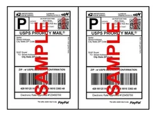 Best Premium Mailing Shipping Labels 8.5 x 5.5 Half Sheet Self Adhesive