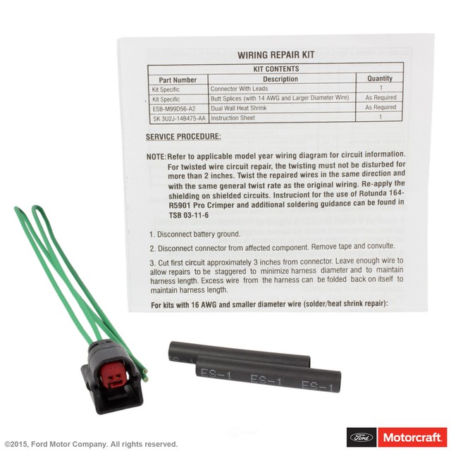 PCV Valve Heater ConnectorHeated PCV Valve Connector Motorcraft WPT